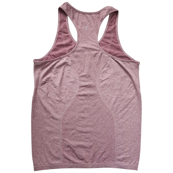 ZYIA Women's Heathered Tank Top - Mauve - Picture 2 of 4